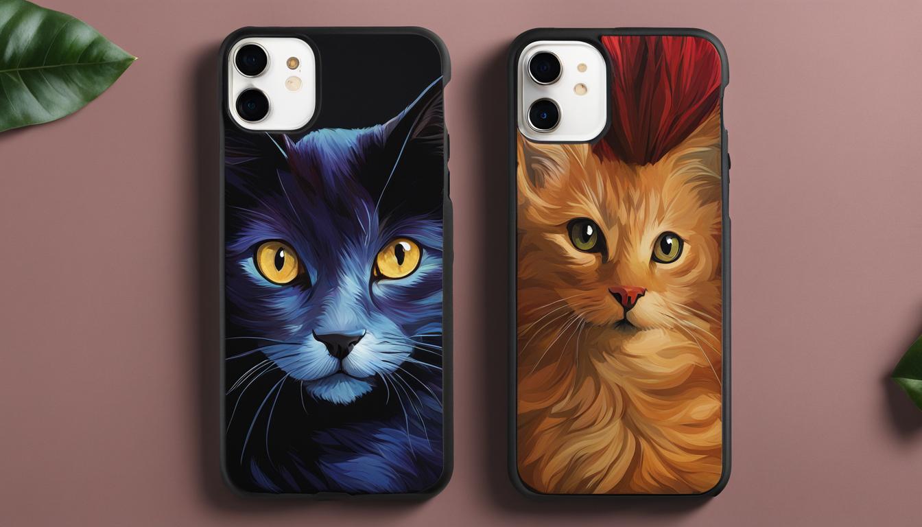 Custom Pet Portrait iPhone Cases: Where Tech Meets Pet Love - PET SKETCH STUDIO