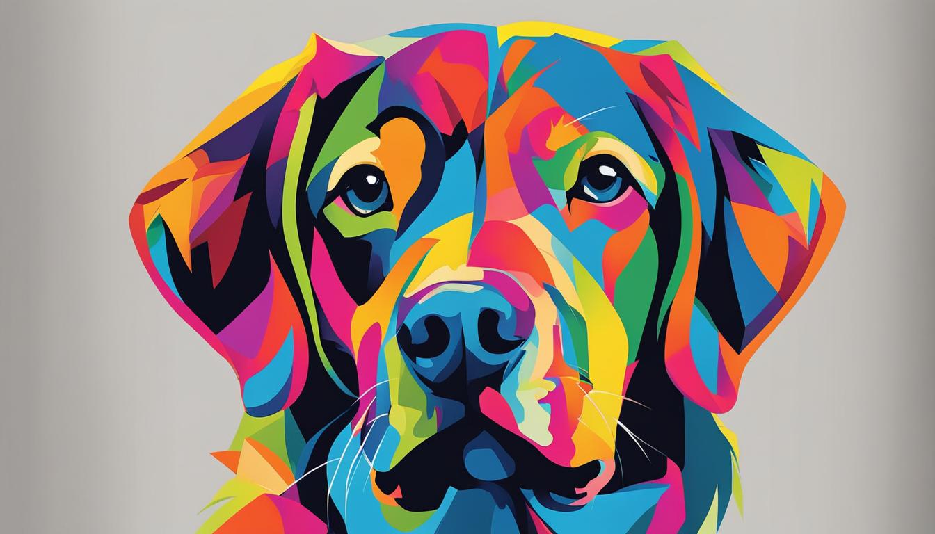 Explore Contemporary Canine Art with Modern Dog Portraits - PET SKETCH STUDIO