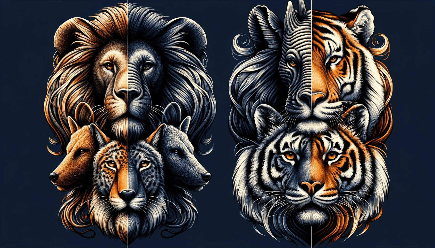 Stand Out with These 10 Unique Animal Portrait T-Shirt Designs - PET SKETCH STUDIO