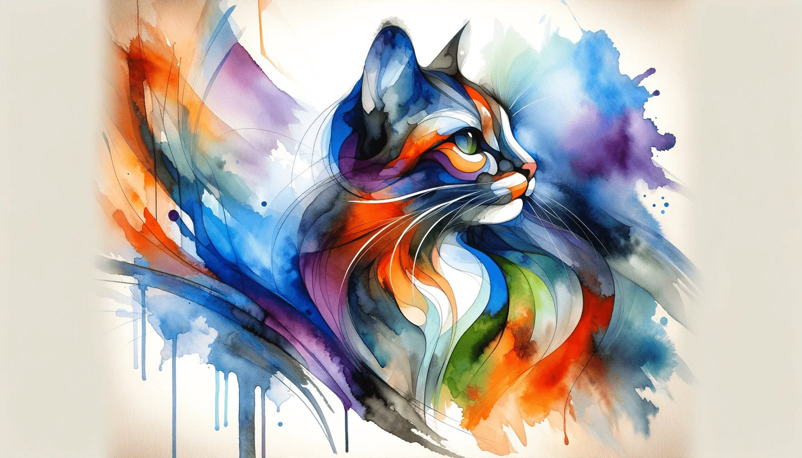 Why Every Cat Lover Needs a Custom Watercolor Painting of Their Feline - PET SKETCH STUDIO