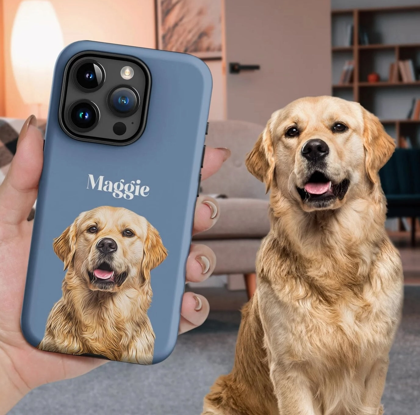 Custom Pet Portrait Phone Cases