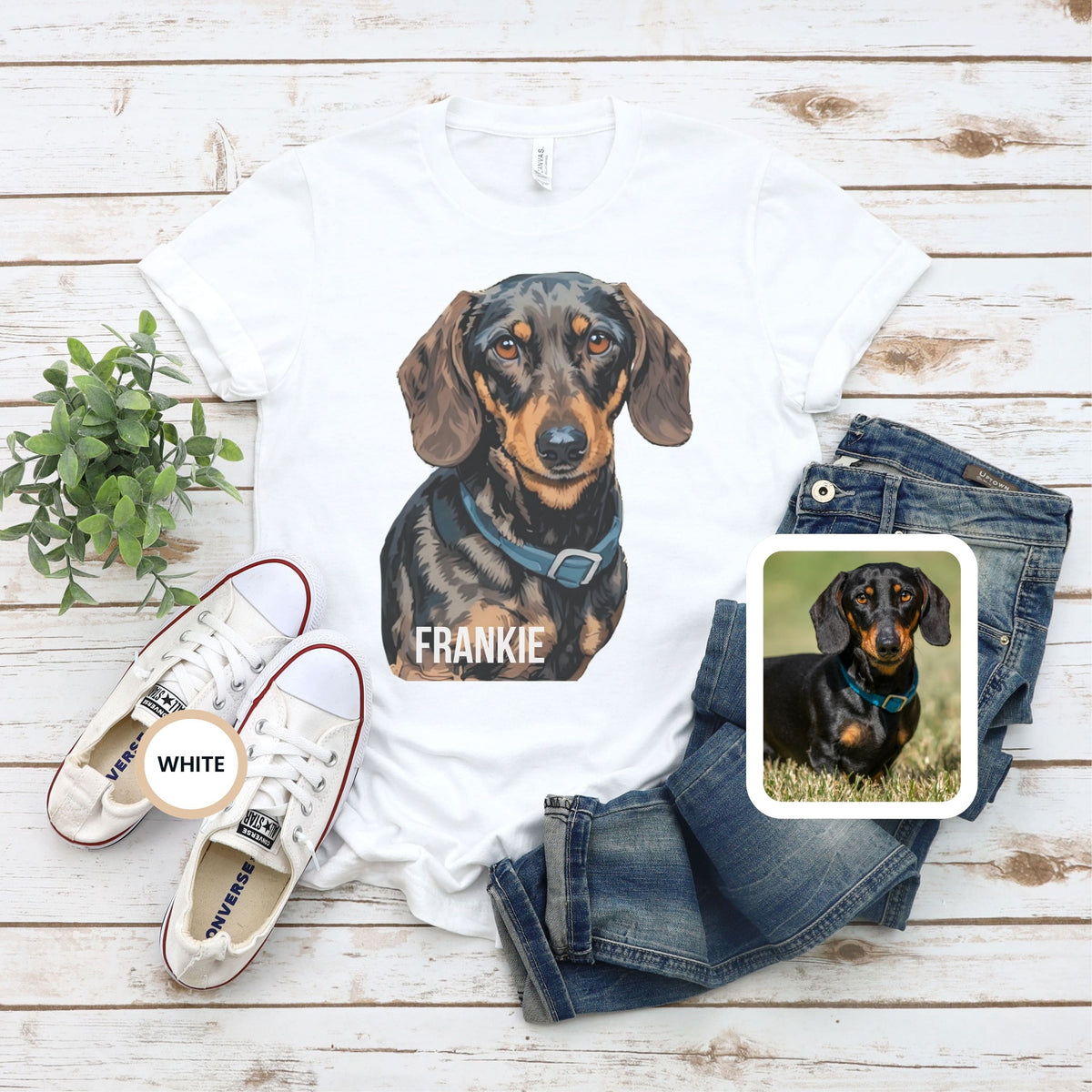 Custom Pet TShirt | Pocket &amp; Full Front Design