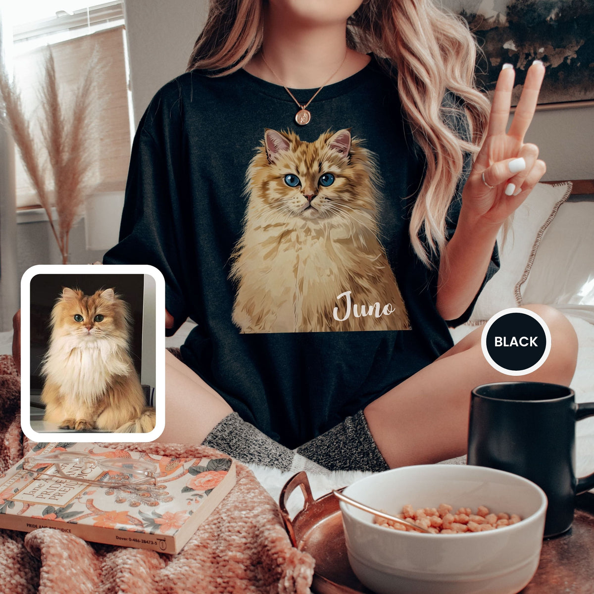 Custom Pet TShirt | Pocket &amp; Full Front Design