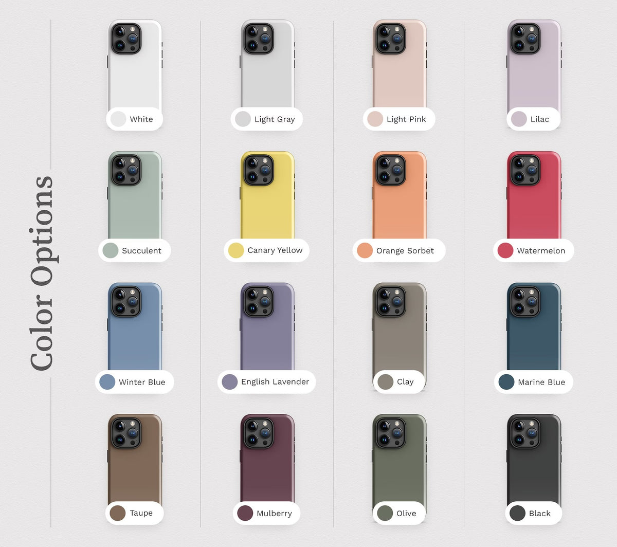 Pet Portrait Phone Tough Cases